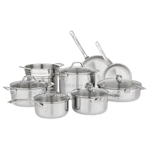 Viking 3-Ply Stainless Steel 13-Piece Cookware Set