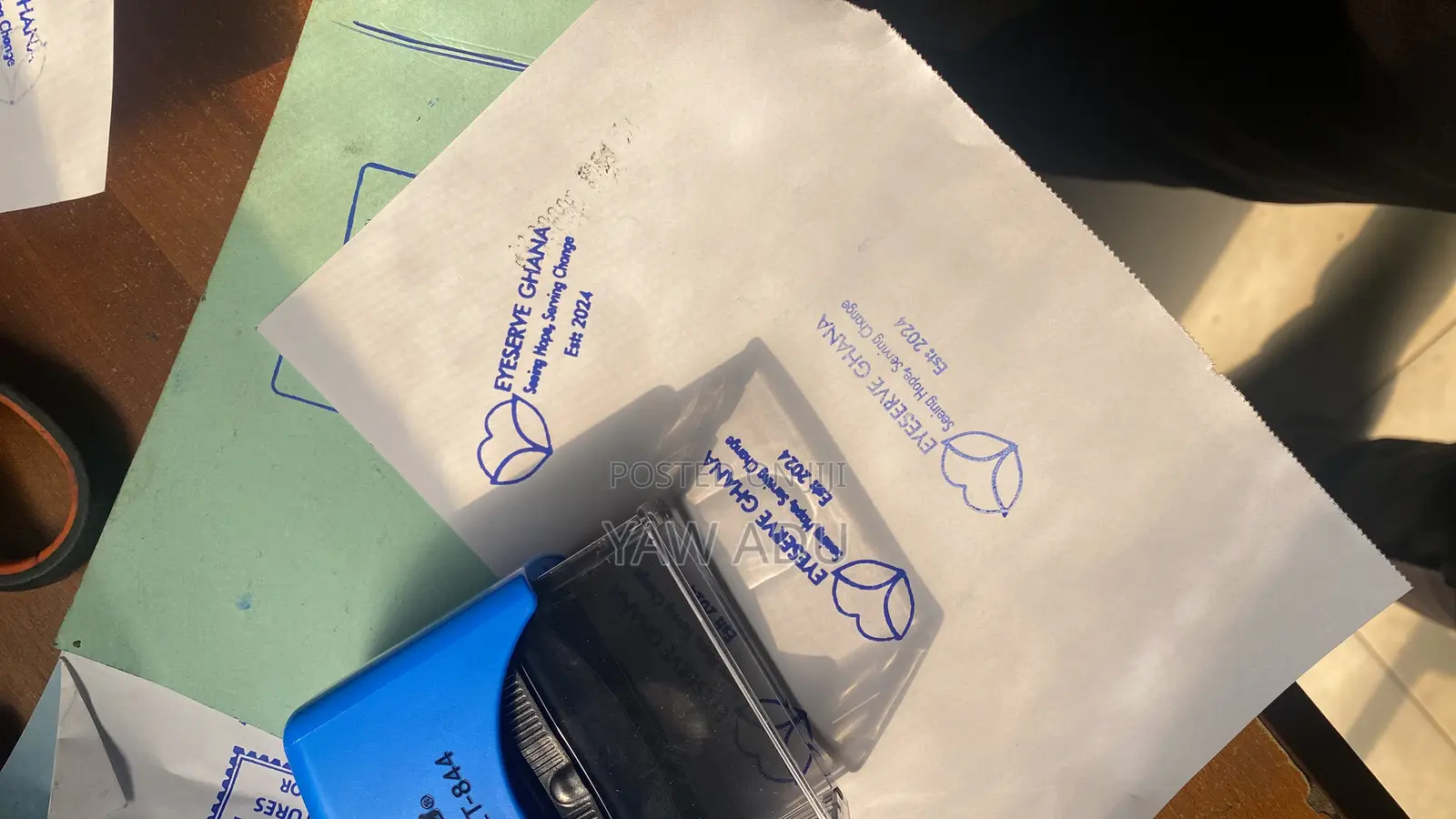 Rubber Stamp Self Ink