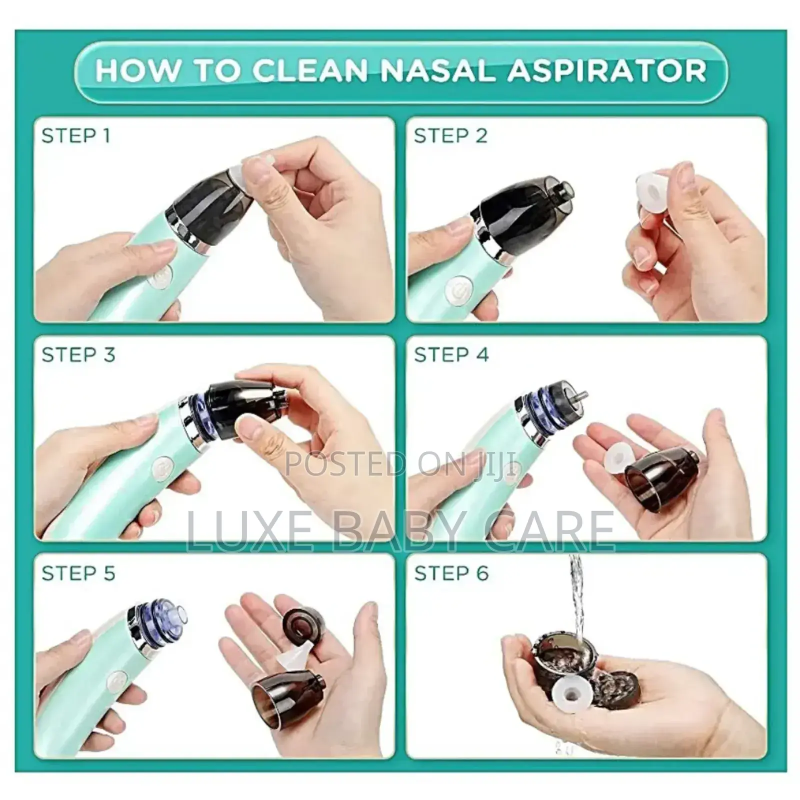 Baby Nose Sucker Snot Booger Mucus Remover Machine