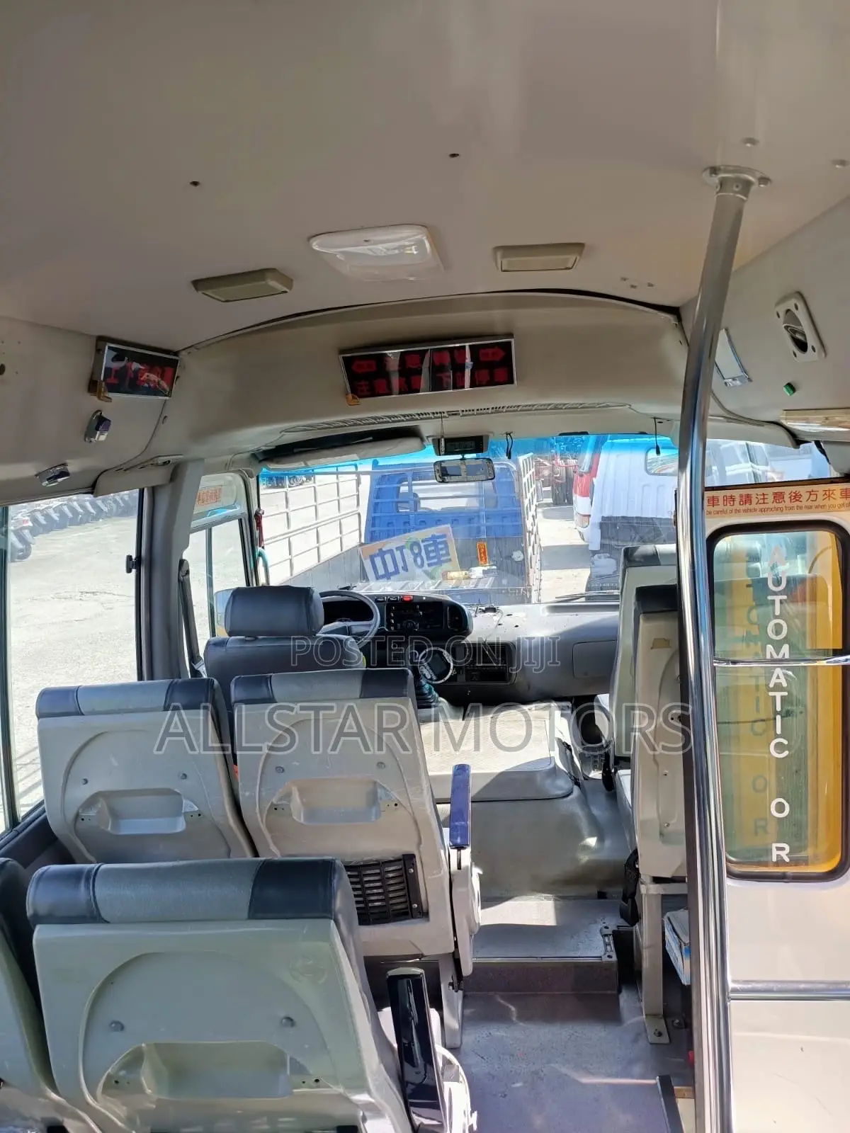 Toyota Coaster 2012 Yellow