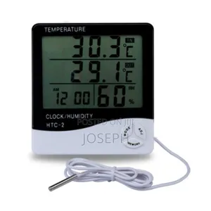 Clock Hygrometer HTC 2