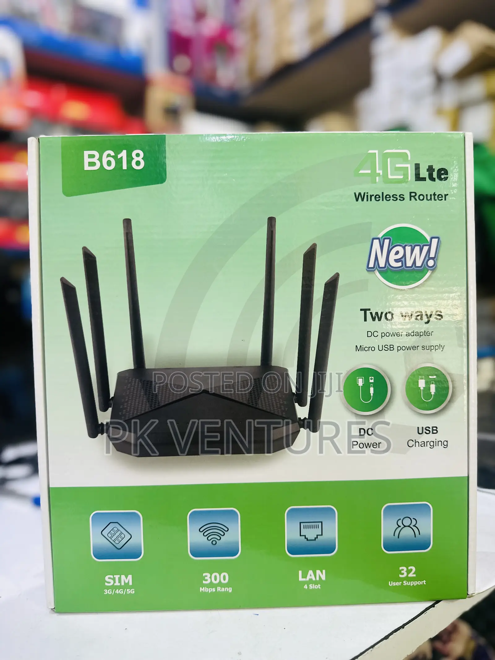 4g Lte Wireless Router B618