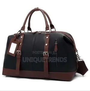 Luxury Leather Duffle Bags (Swipe to See Another)