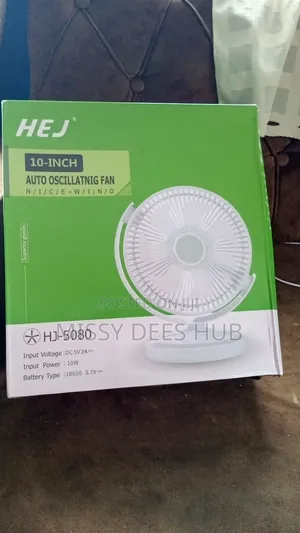 10-Inch Auto Oscillating Fan