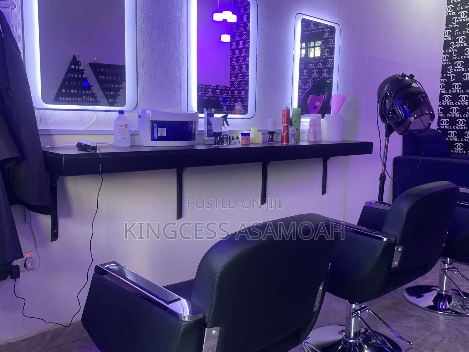 Salon Light Mirror