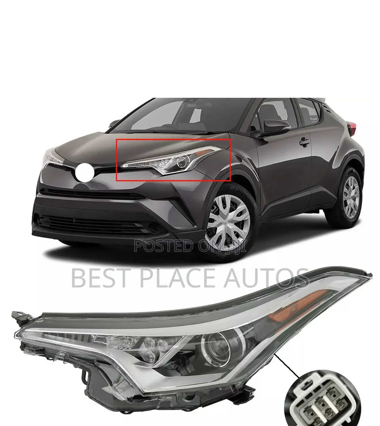 Toyota CRH 2017-2020 Headlight