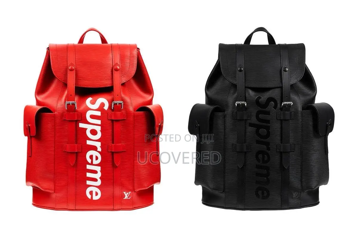 High Quality Leather Supreme Backpacks