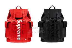 High Quality Leather Supreme Backpacks