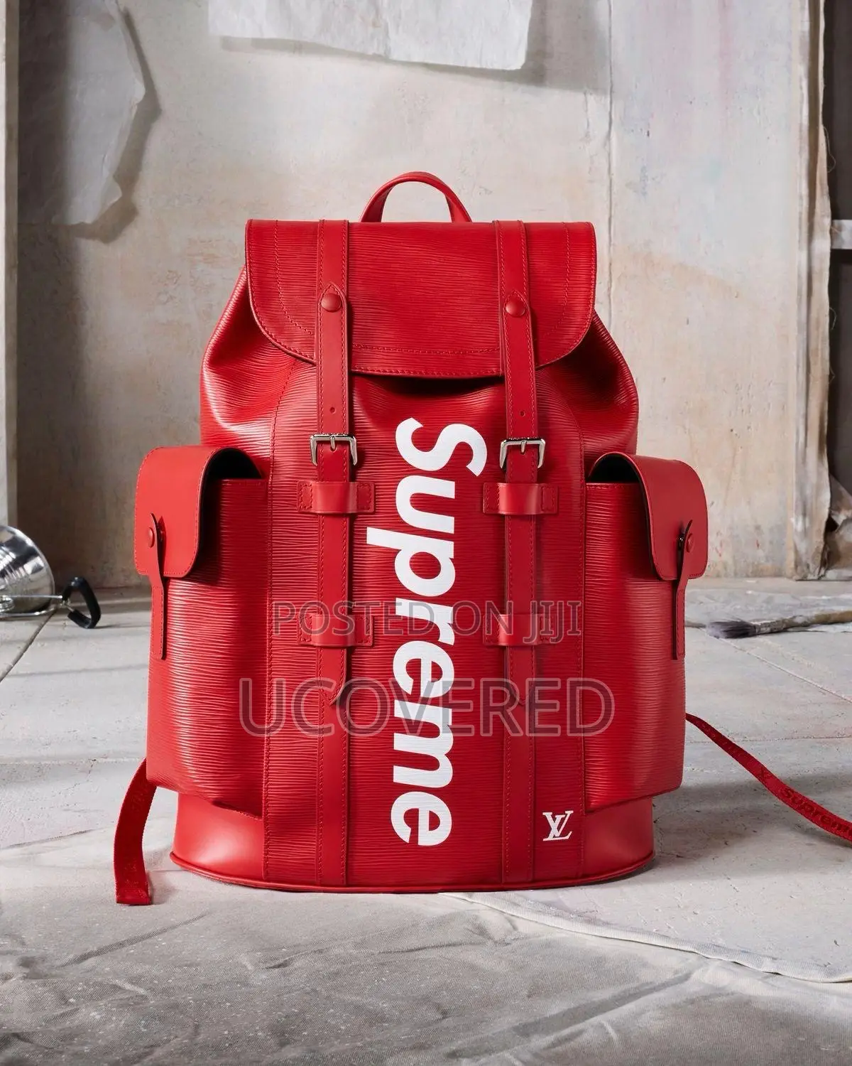 High Quality Leather Supreme Backpacks