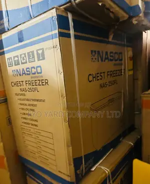 Designed to Operate Faster Nasco 200liter New in Box Freezer