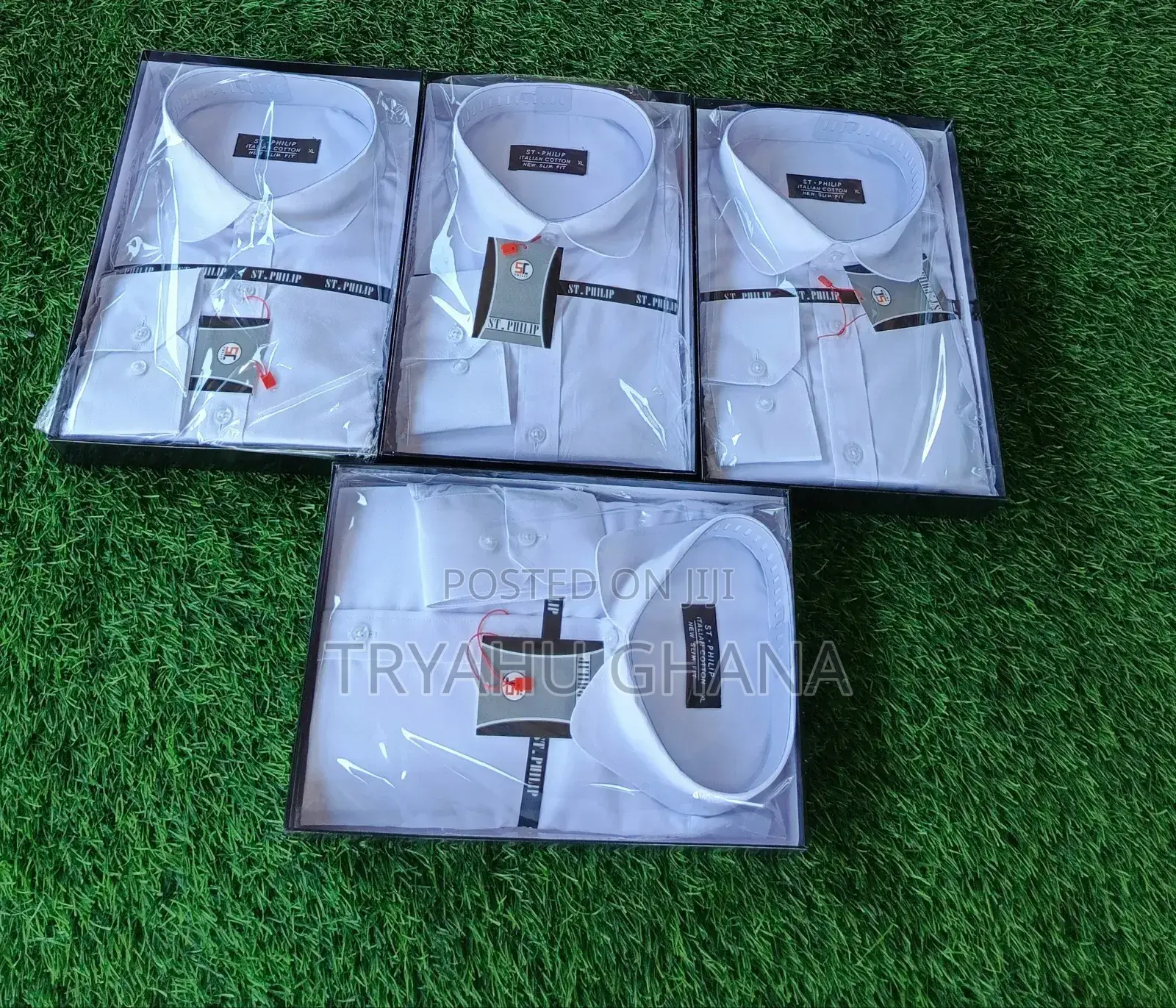 Shop Pure White Classy Professional Dinner Shirts at Tryahu