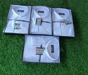 Shop Pure White Classy Professional Dinner Shirts at Tryahu