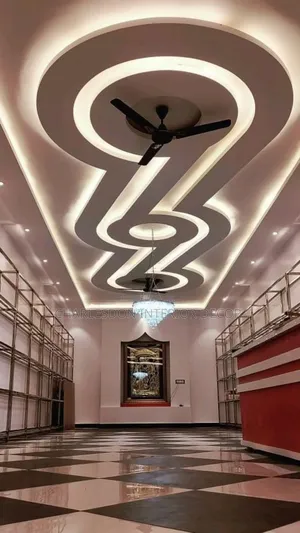 P. O. P Ceiling Decorations and Installation