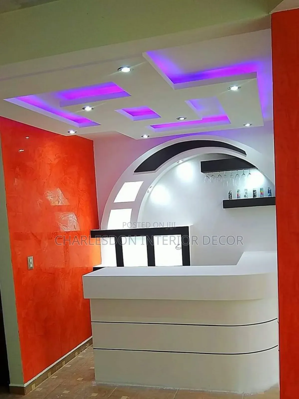 P. O. P Ceiling Decorations And Installation