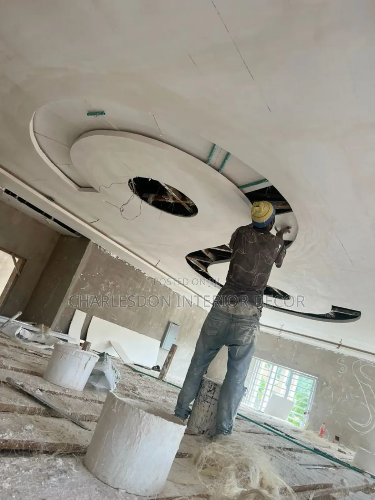 P. O. P Ceiling Decorations And Installation