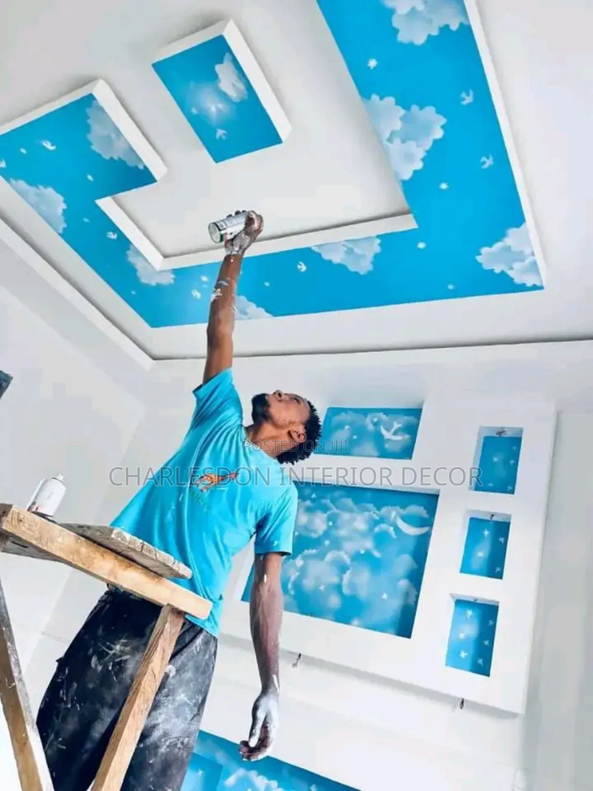 P. O. P Ceiling Decorations And Installation
