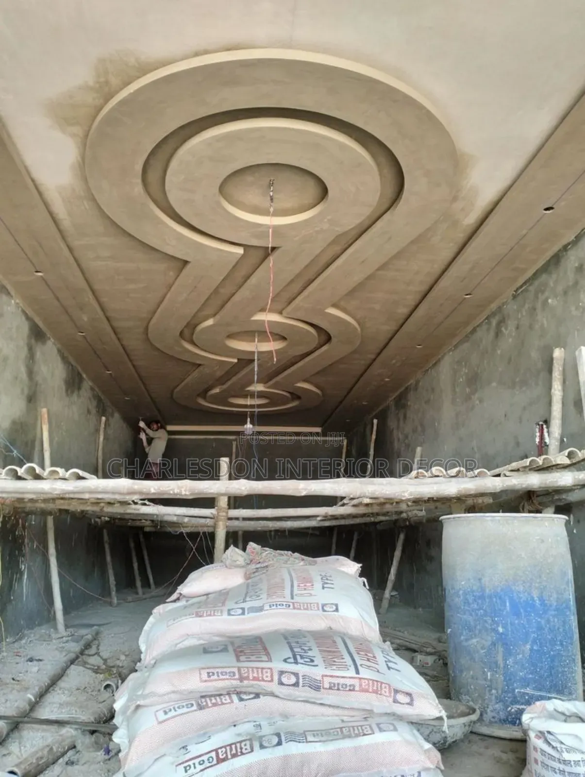 P. O. P Ceiling Decorations And Installation