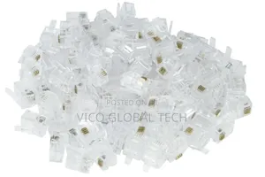 Rj11 Connector 6p4p 100pcs