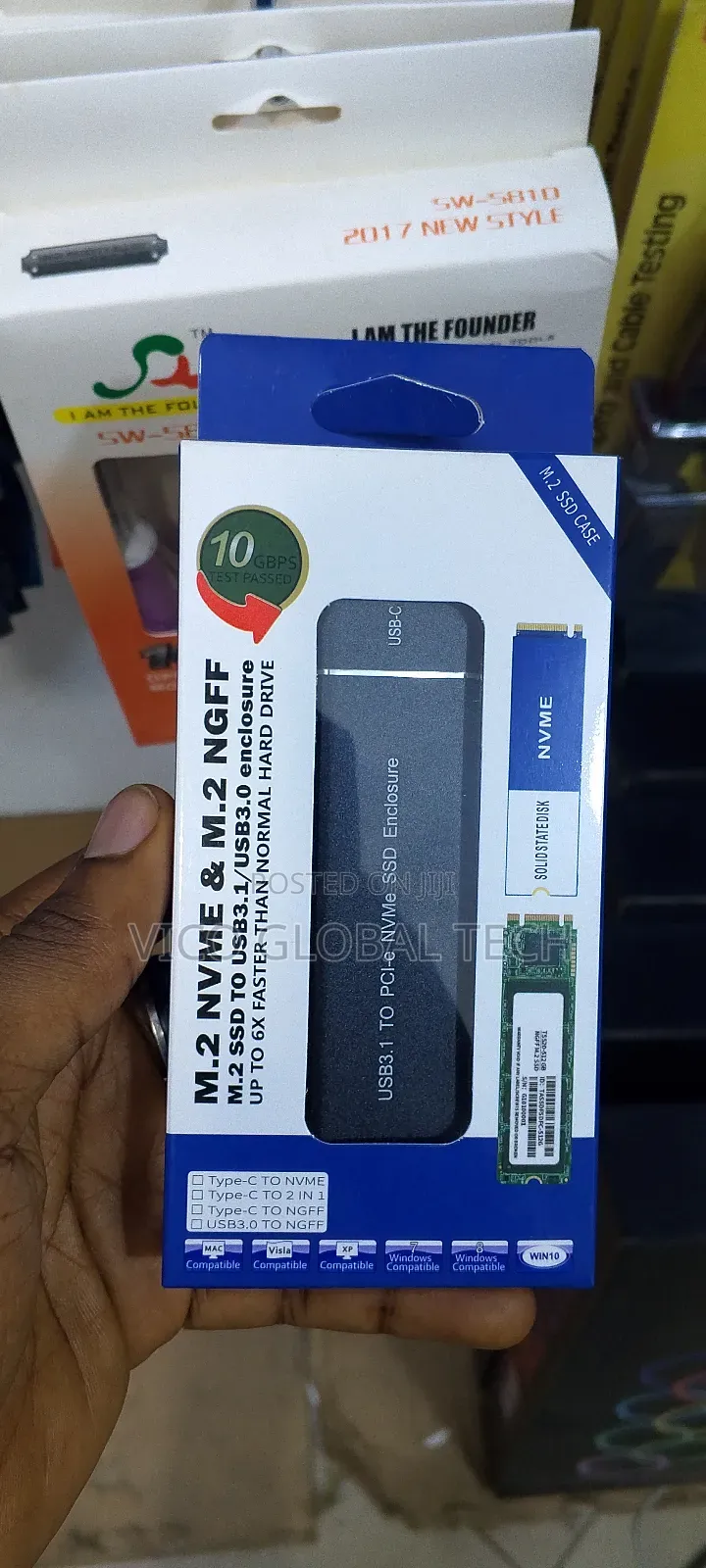Ssd Enclosure M.2 Nvme M.2 Ngff