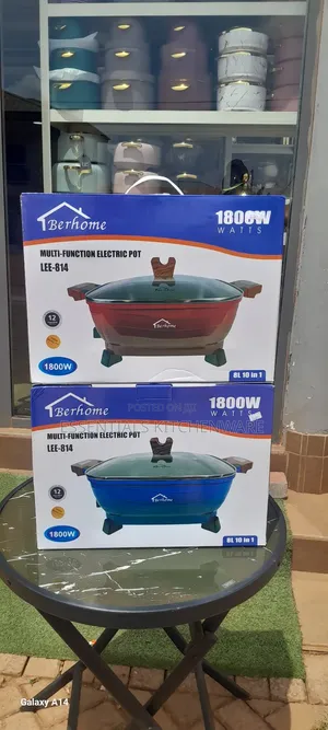8l Electric Multifunctional Non-Stick Cooking Pot