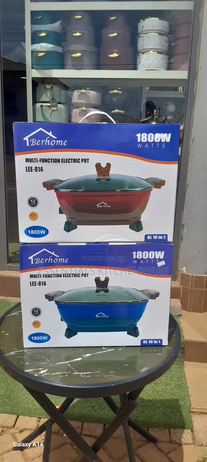 8l Electric Multifunctional Non-Stick Cooking Pot