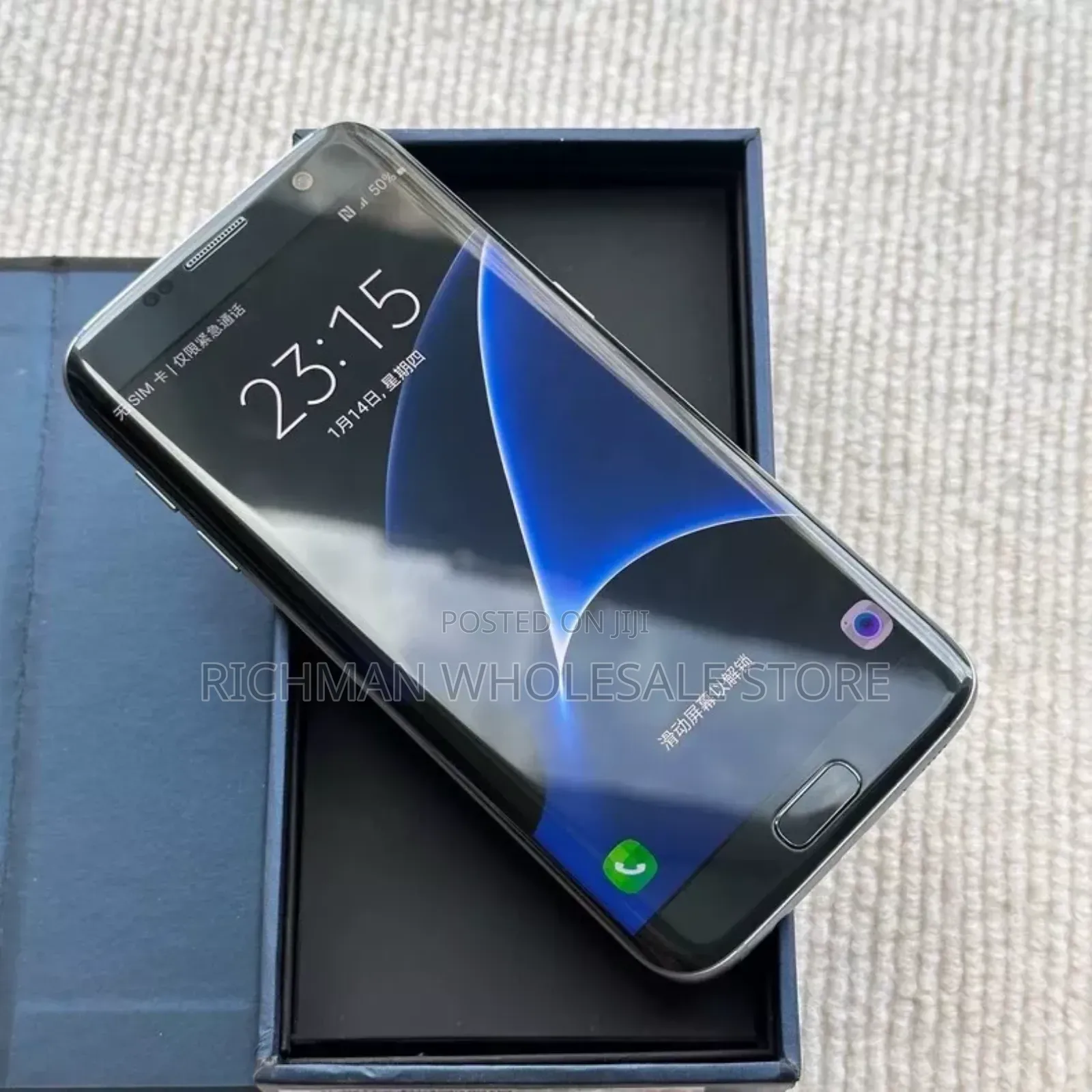 New Samsung Galaxy S7 edge 32 GB Black
