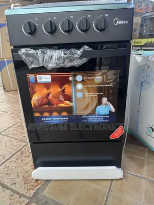 Brand New 50x50cm Midea Promo Gas Cooker With Oven Grill