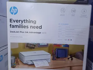 Hp Deskjet Plus Ink 6075- Print/Scan/Copy/Colored Printers