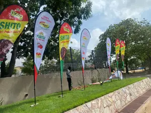 Telescopic Flag Stand and Flag Print