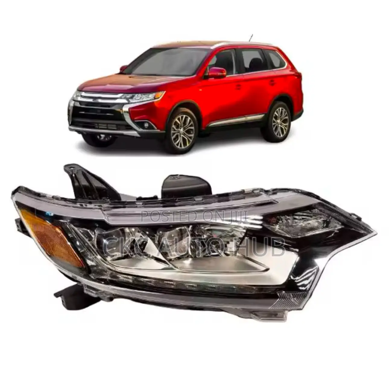 Outlander 2017 To 2021 Original Headlight