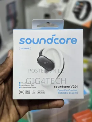 Photo - Anker Soundcore V20i Open-Ear Earbuds -
Black