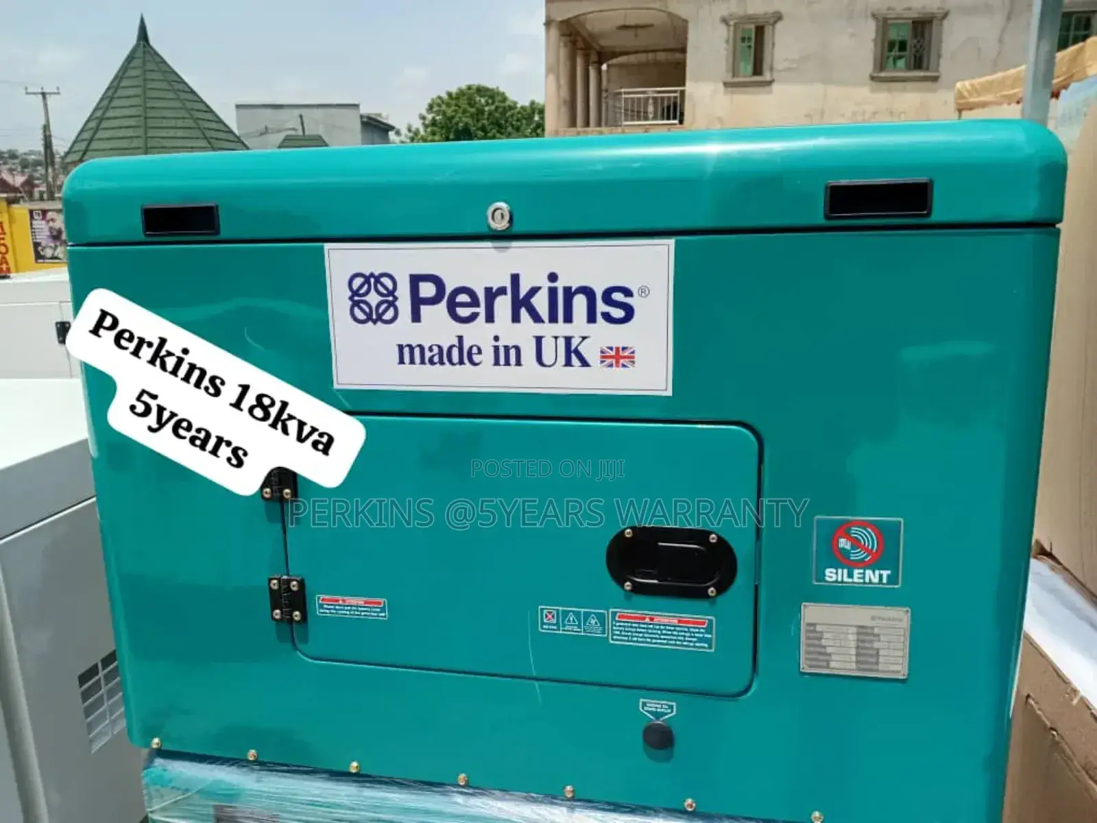 Warranted Perkins 18kva Diesel Generator Silent 18kva 3phase