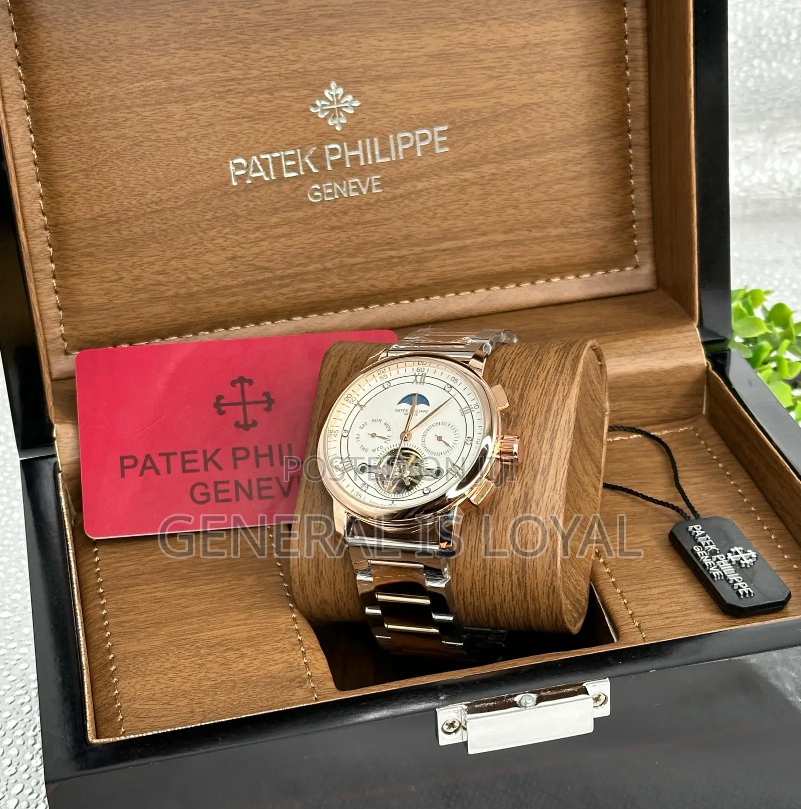 Patek Philippe Two Tone Heavyweight Engine Watch