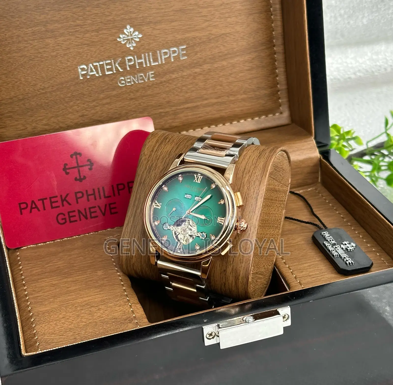 Patek Philippe Two Tone Heavyweight Engine Watch