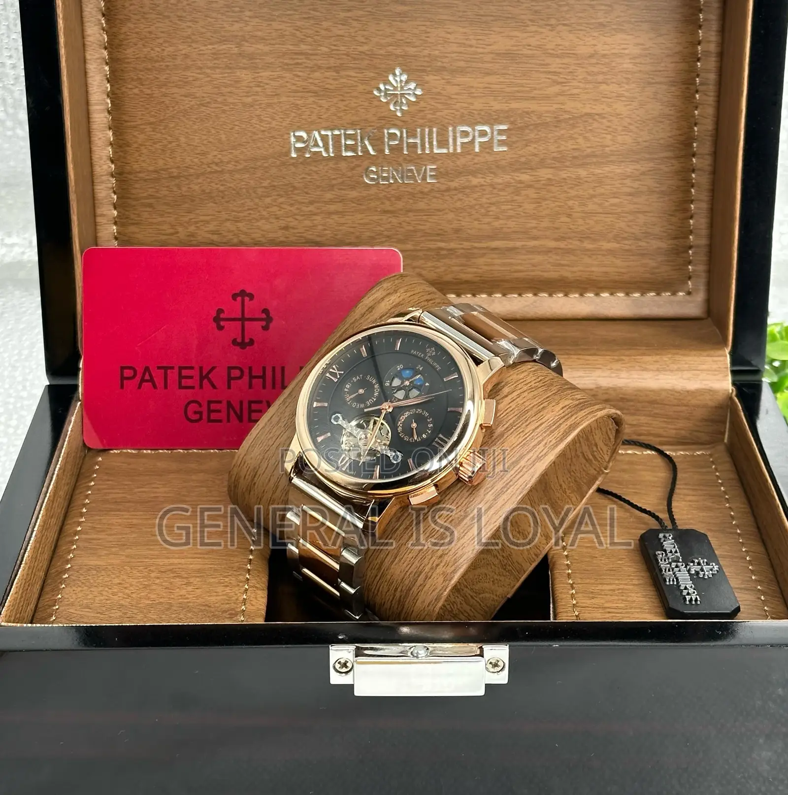 Patek Philippe Two Tone Heavyweight Engine Watch