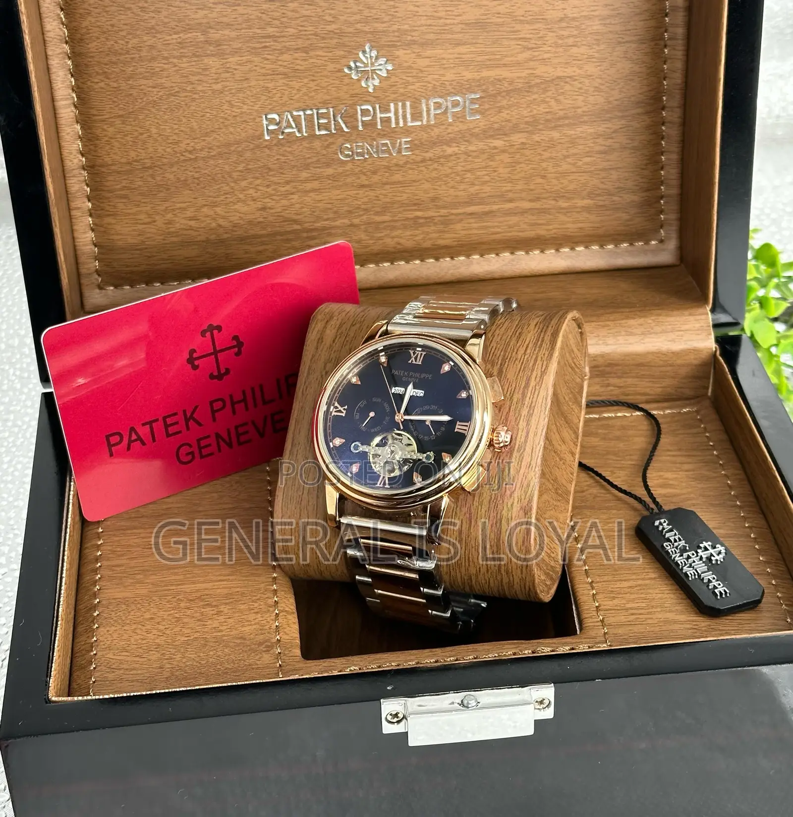 Patek Philippe Two Tone Heavyweight Engine Watch