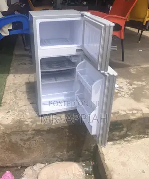 Premium Nasco Double DoorTable Top Fridge(Nasf2-11fl)Silver