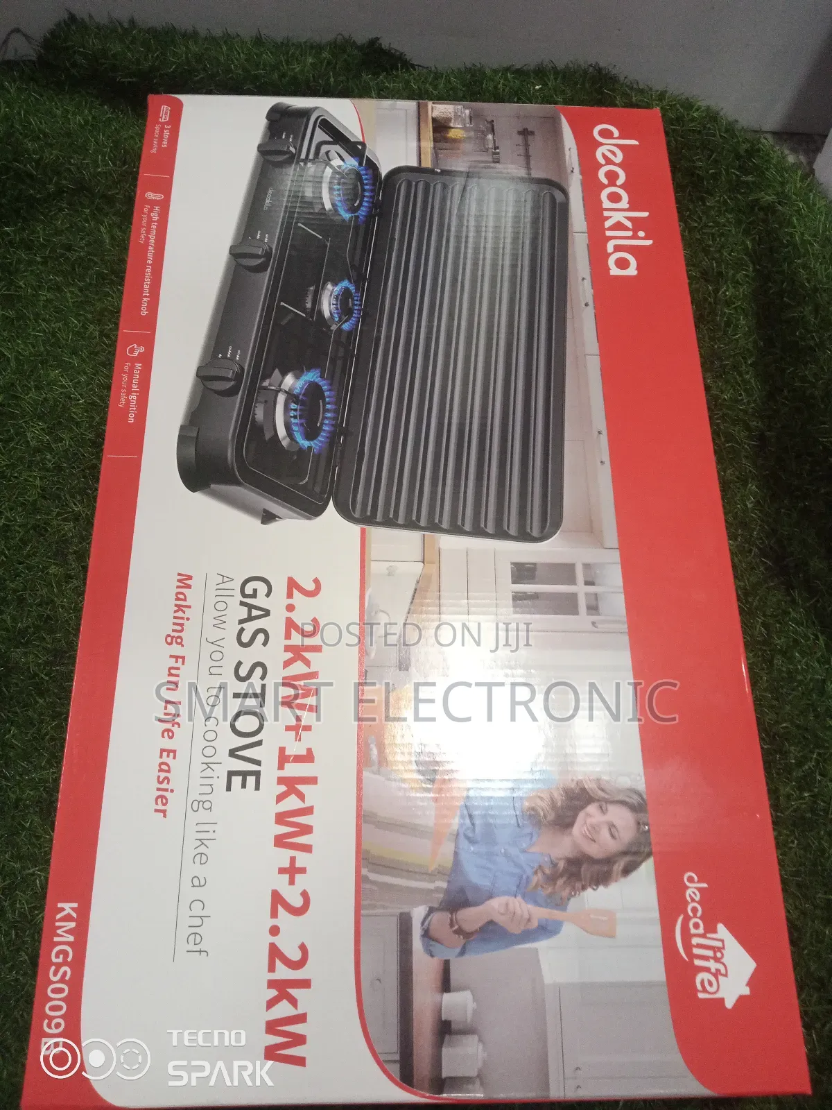 Decakila Gas Stove Allows You to Cook Like a Professional
