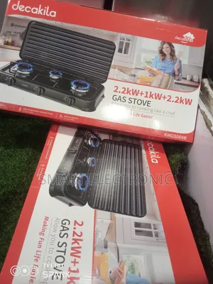 For Your Safety From Cooking Get Decakila 3 Stove Type