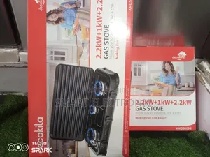 Cooking Becomes Easy With Decakila 2.2kw+1kw+2.2kw Gas Stove