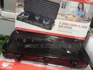 Cooking With Decakila 2.2kw+1kw+2.2kw Gas Stove Is Fast