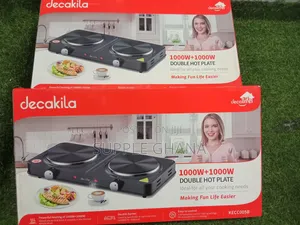 Kecc005b Affordable 2000w Decakila Double Hot Plate System