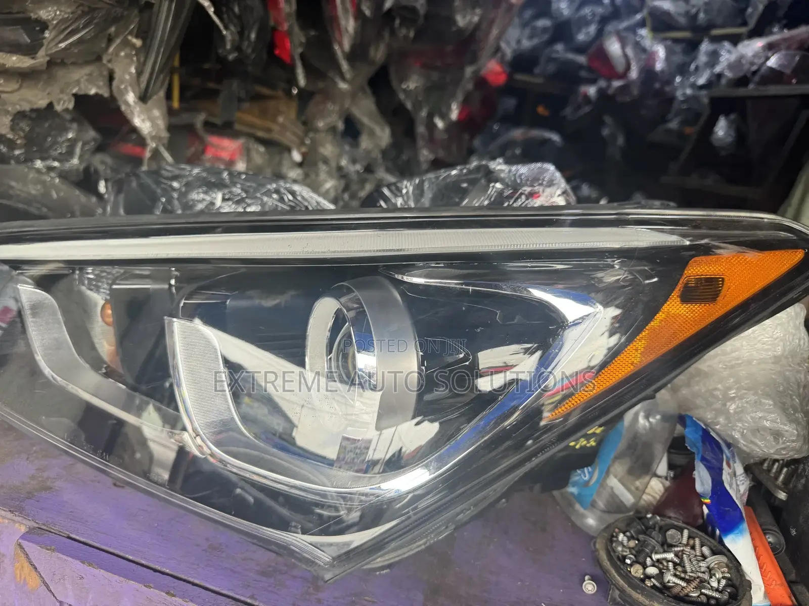 Hyundai Santafe 2018 Headlight