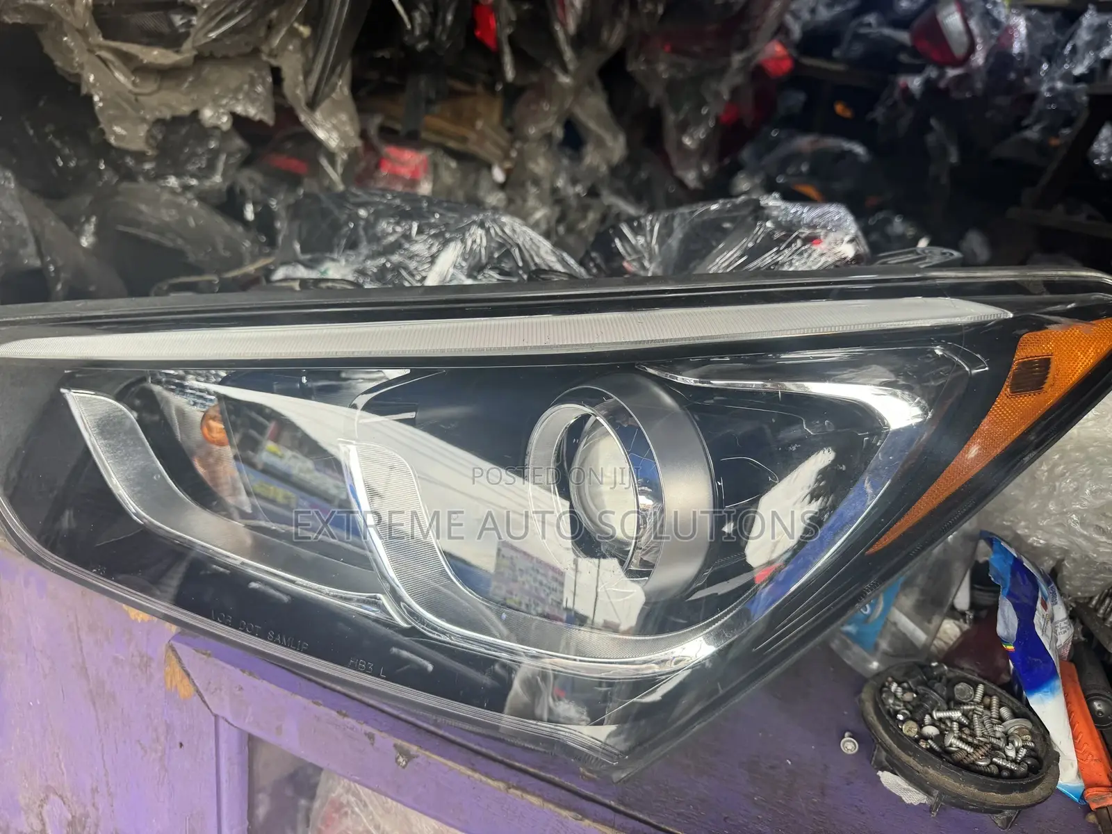 Hyundai Santafe 2018 Headlight