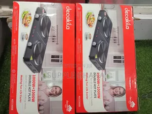 Inspire Your Family With 1200w Decakila Double Hot Plate