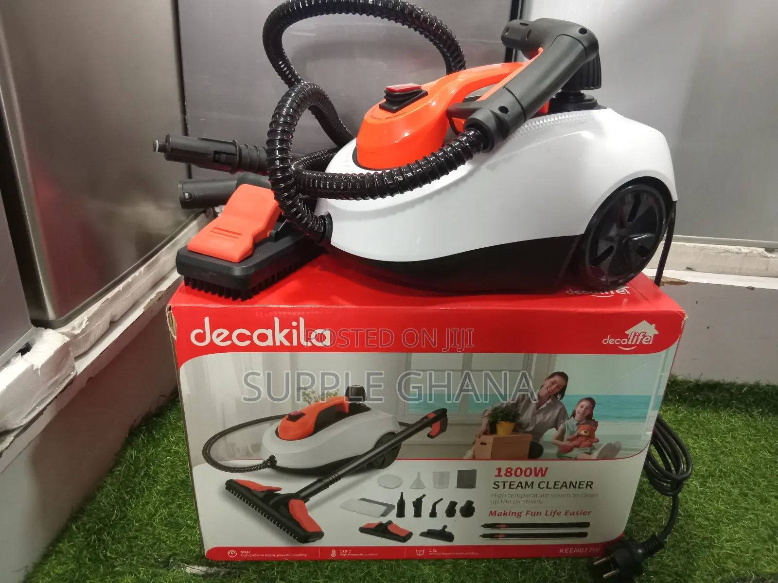 Solid 1800w Decakila Steam Cleaner Energetic System