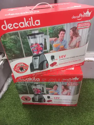Hygienic Kejb051b Decakila 16v Cordless Stand Blender Set