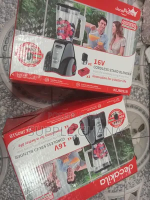 Transparent Decakila 16v Cordless Blender Set