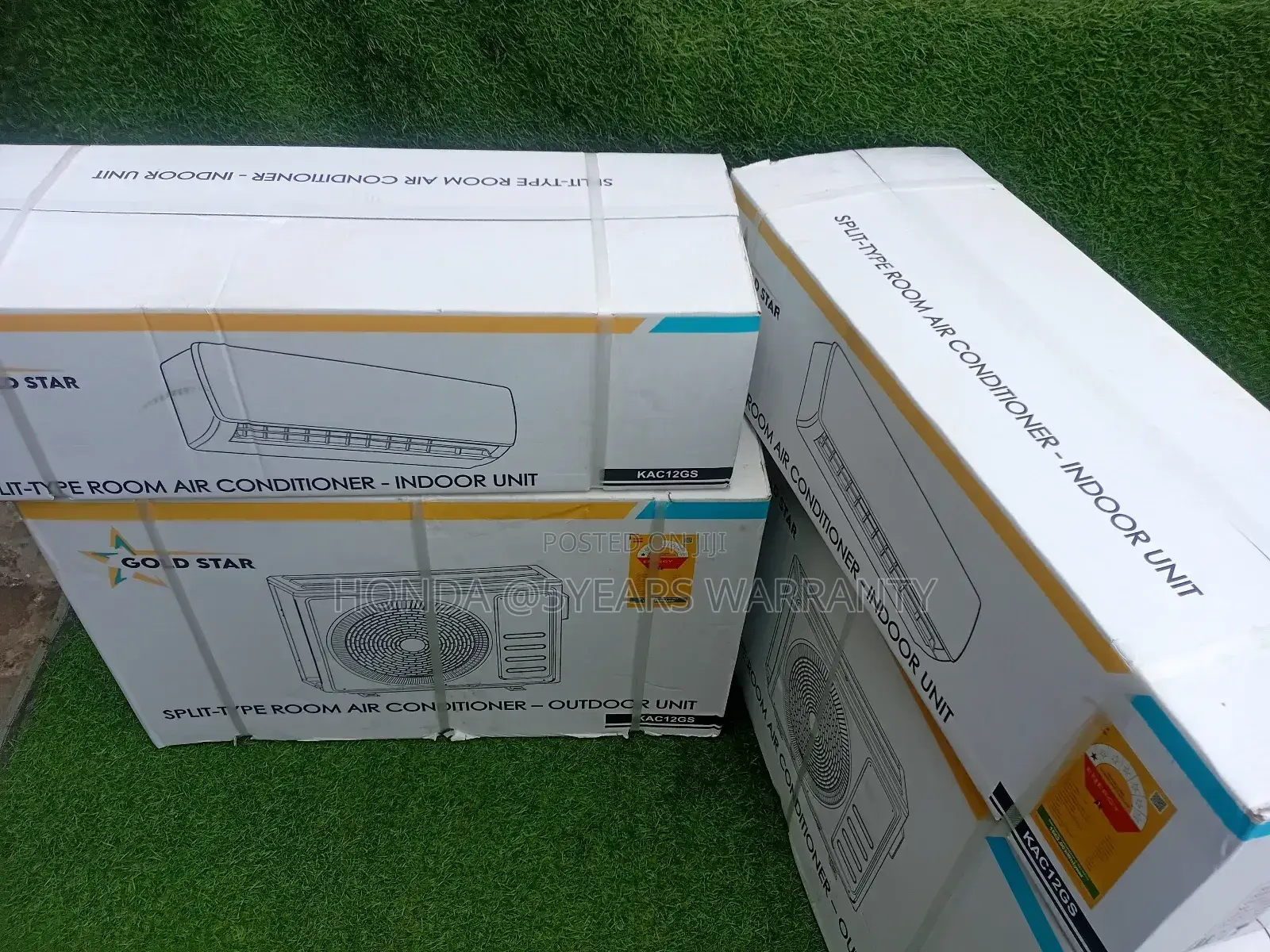 Vellichor Gold Split Star 1.5hp Air Conditioner System