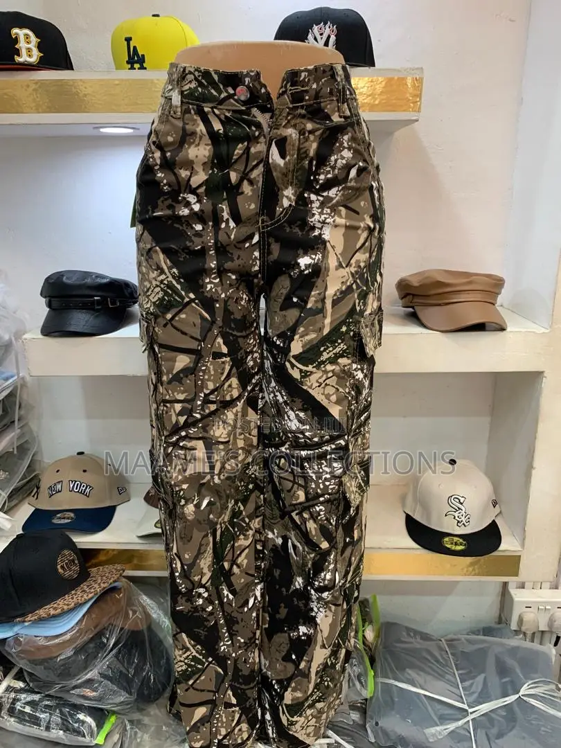 Designer Ladies Cargo Jeans